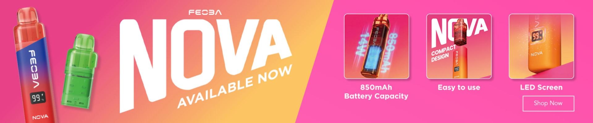 Feoba Nova 6K at UK Vapour Brands